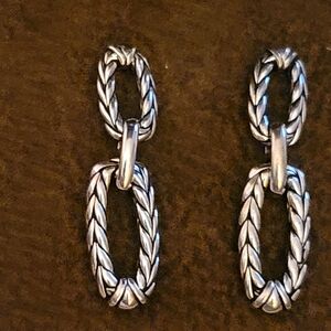 Jared Sterling Silver Pierced Earrings/ Bnwt